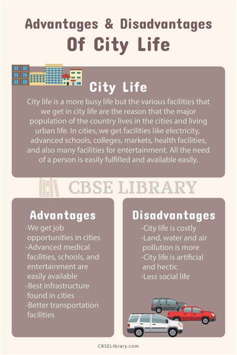 disadvantages of city life|Advantages and Disadvantages of City Life .